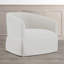 Fauteuil pivotant avec housse-606815727