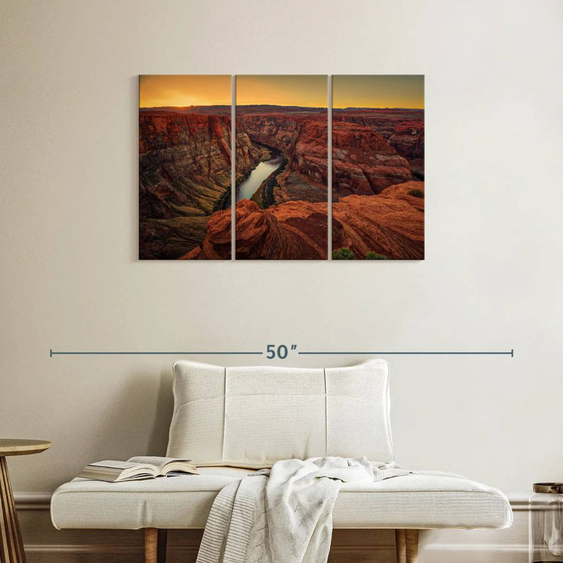 Alvord Colorado River Before Dark, 24" H x 38" W