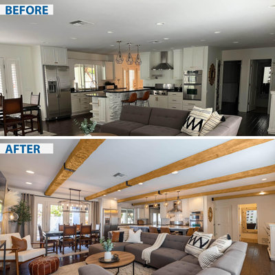 Faux Wood Beam U Shaped Ceiling Beam