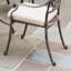 Chaise de terrasse avec coussin Yates-16543732