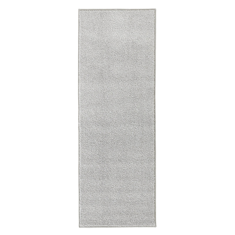 Pure Machine Woven Grey Indoor Rug, Runner 80 x 200cm