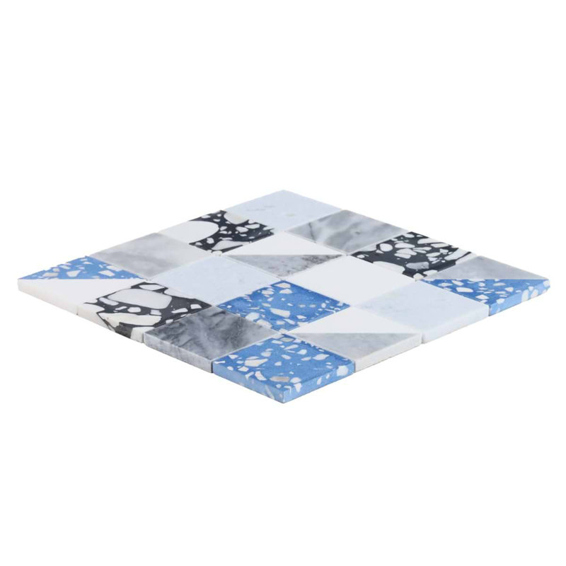 Elizabeth Sutton Artem Mosaic Tile, Steller Blue
