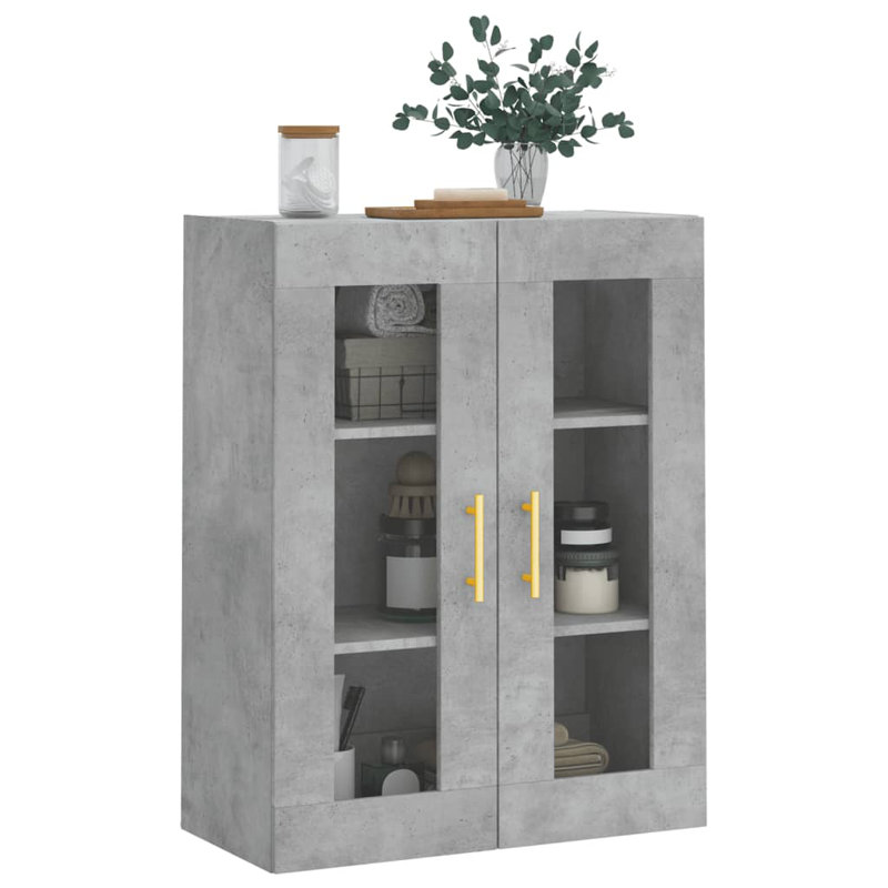 Maritxu Wall Bathroom Cabinet, Concrete Grey