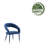 Sina 17.91'' H Velvet Upholstered Armchair-315901654