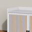 Armoire à chaussures multifonctionnelle avec tablettes réglables, tabouret, tiroir escamotable, range-chaussures minimaliste avec surface supérieure robuste