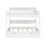 Lit superposé avec lit gigogne et tablettes de rangement intégrées, lit superposé en bois peu encombrant-1823852782-1823852781
