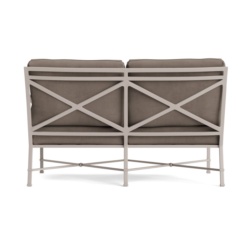Venetian Outdoor 2 - Seat Loveseat, Fusion Dove, Dove