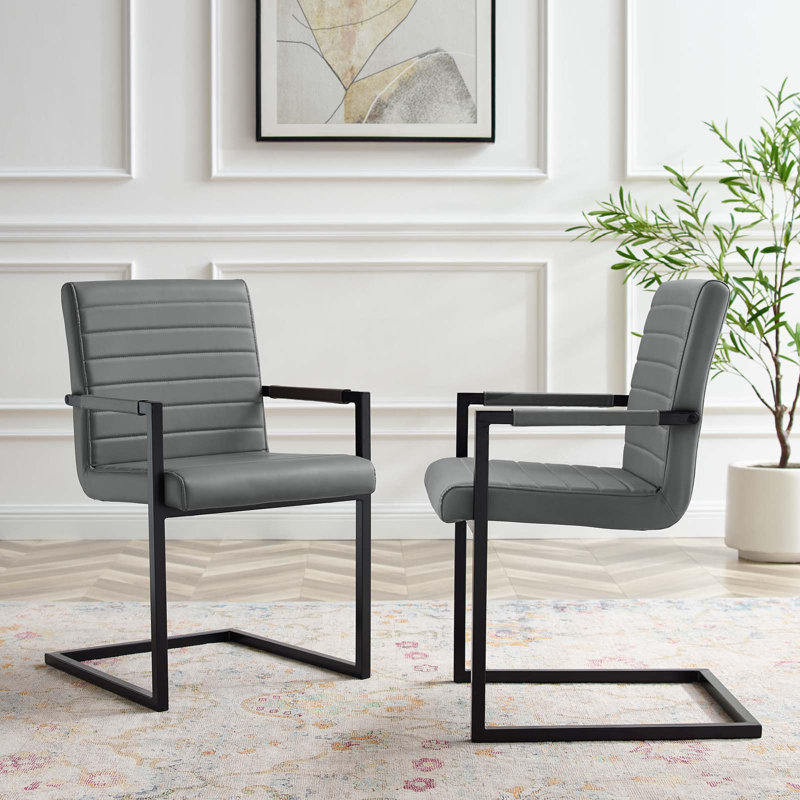 Chaises de salle à manger Savoy, gris