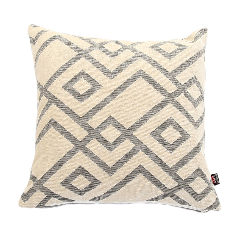 Amatia Geometric Square Cushion, Medium