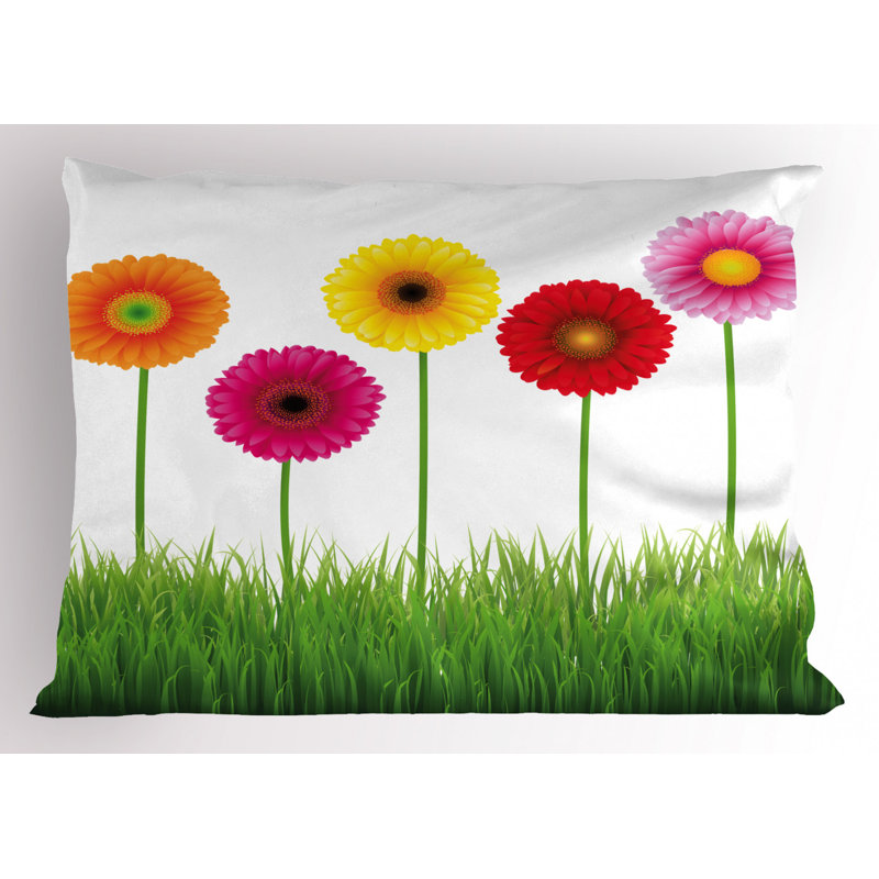 Spring Polyester Sham Set, Twin