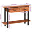 110cm Solid Wood Top Console Table