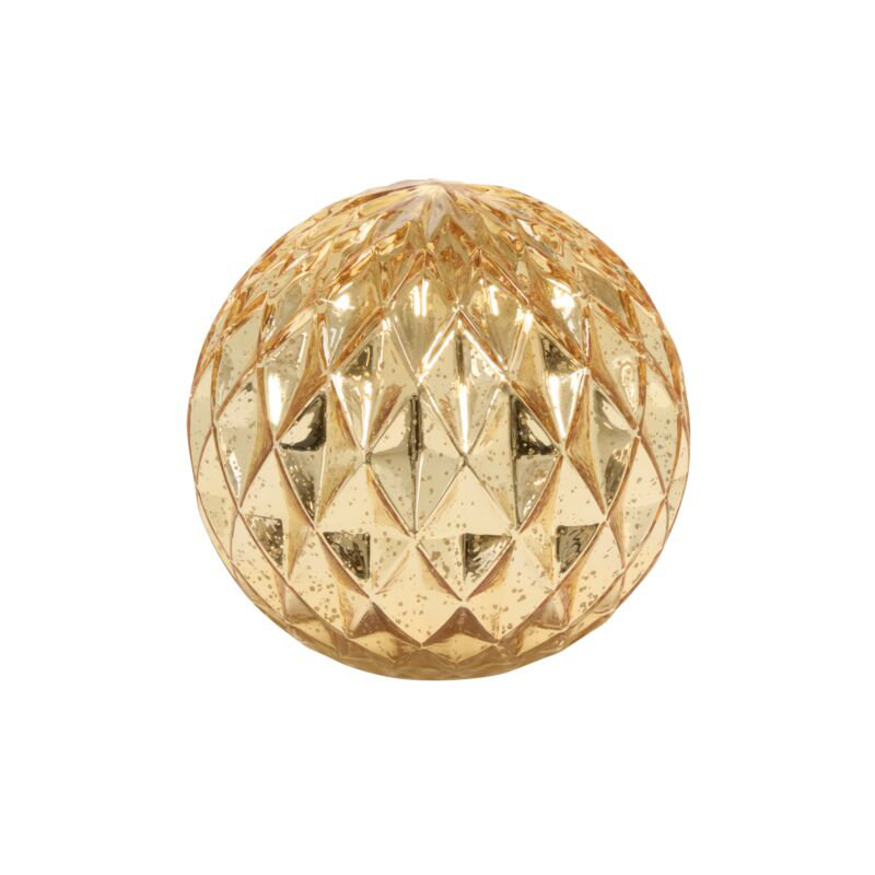 Golden LED Globe 7.5"