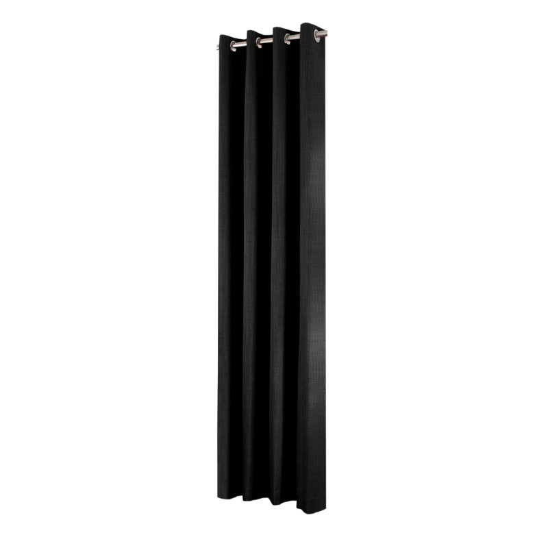 Ensemble de 2 rideaux occultants Solar Max, Noir