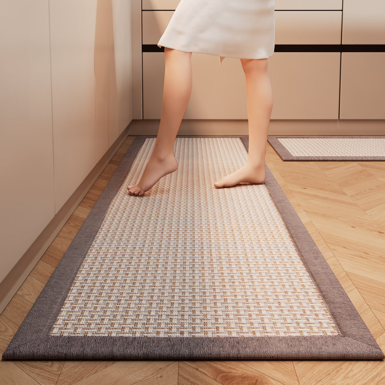 Kitchen Mat Cushioned Anti Fatigue Floor Rug Home Living Room Bedroom  Carpet Kitchen Carpet Long Set Anti-slip Bath Foot Mats - Mat - AliExpress