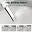 Toilette intelligente avec réservoir intégré pour la salle de bain, chasse d'eau automatique, siège chauffant, télécommande, affichage à DEL, réservoir d'eau de fusion carré noir mat, baignoire d'exposition