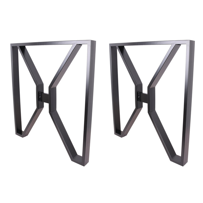 Pied de table en acier Jeaninne