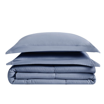 Truly Soft Garment Wash Solid Comforter Set