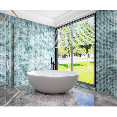 Baignoire de trempage autoportante 67 L x 39 l 67 po