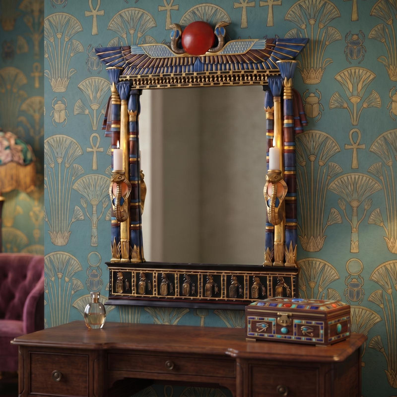 Miroir mural Krististro Wadjet Cobra
