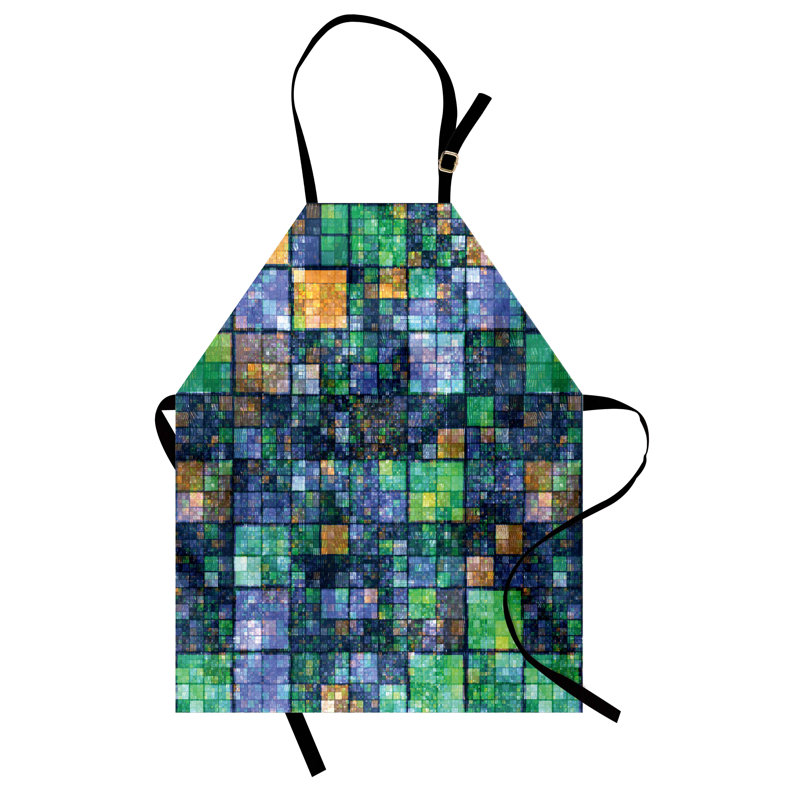 Geometric Bib Apron