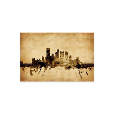 Trademark Fine Art 'PNC Park Fireworks Pittsburgh' Canvas Art by Ron Magnes