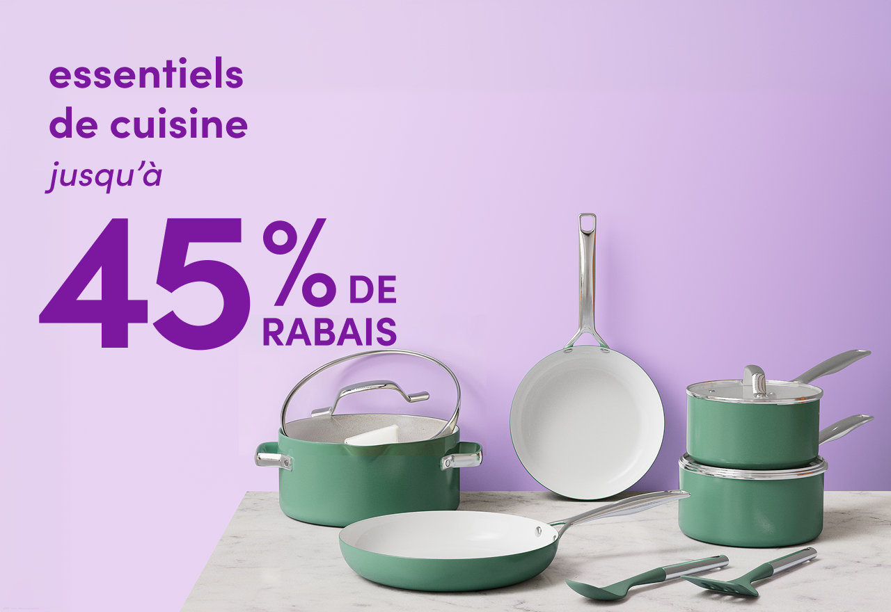 essentiels de cuisine en solde