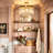 Abbate 5 - Light Glass Flush Mount Ceiling Light