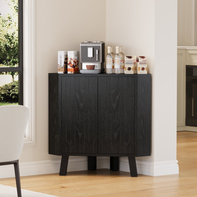 MDF Corner Accent Cabinet