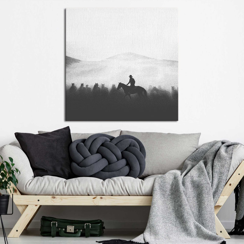 Reproduction sur toile "Sketch Range" par Katrina Craven