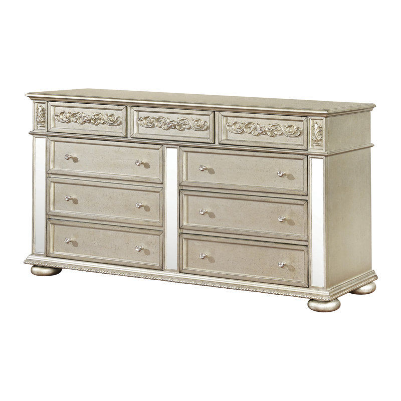 Commode double 9 tiroirs Thorsby