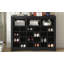 Console à chaussures, armoire à chaussures moderne avec base incurvée, buffet polyvalent pour couloir, chambre à coucher, salon-2059705068