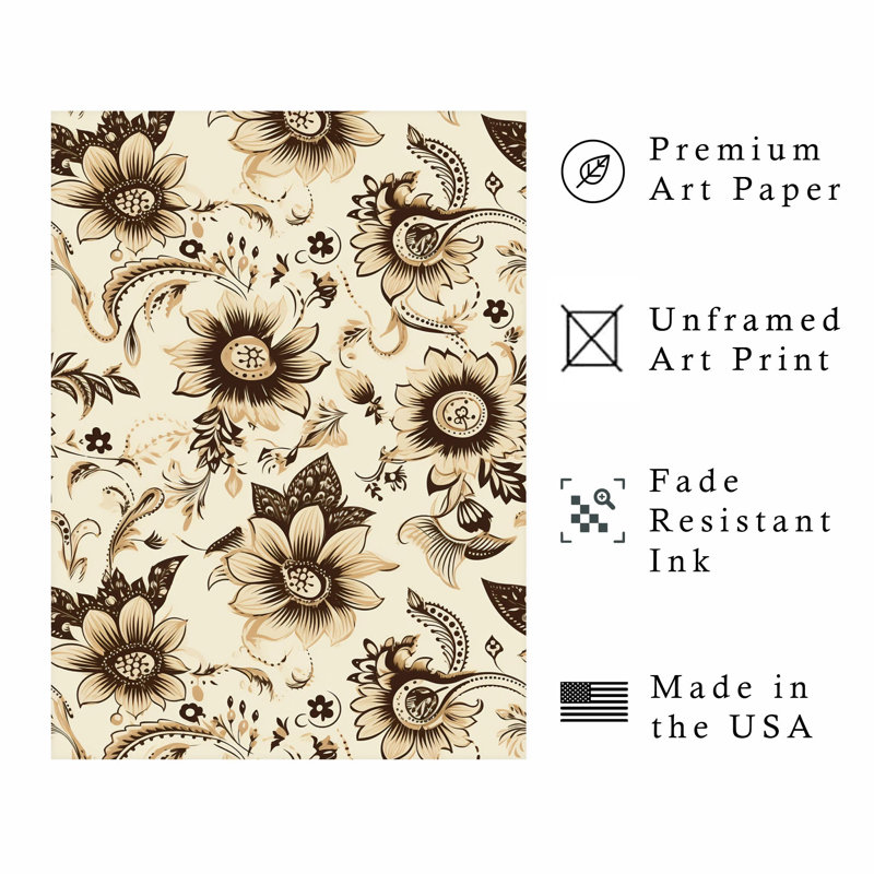 Floral boho henné