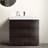 36" Bathroom Vanity - Walnut, White Sink, Tremendous Storage, , Elegant Finish, Modern Facility Basin, Conjoins Of , Central Component-1261125405-1261125406