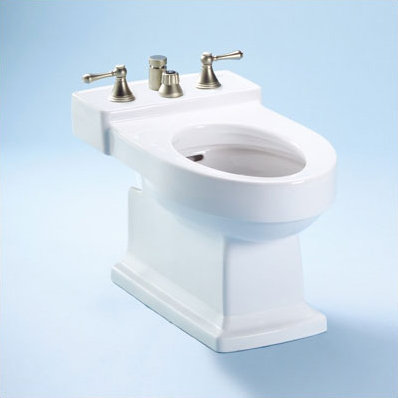 Lloyd Floor Mount Bidet, Colonial White
