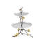 Butterfly Ginkgo Tiered Stand