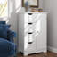 Armoire d'appoint avec portes et 4 tiroirs Highland Dunes
