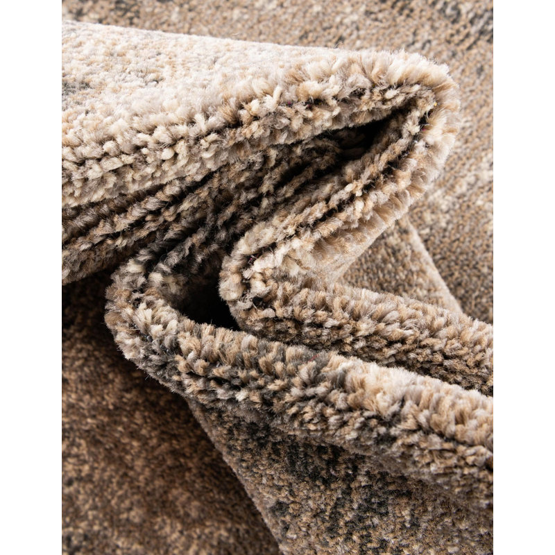 Hashimoto Washable Abstract Indoor Rug, Runner 2'2" x 6'9"