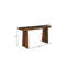 Console 60 po en bois massif brun foncé