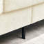 Canapé modulaire en L 3 places avec méridienne de rangement Modern Design Chenille pour appartement, studio, bureau, salon, L