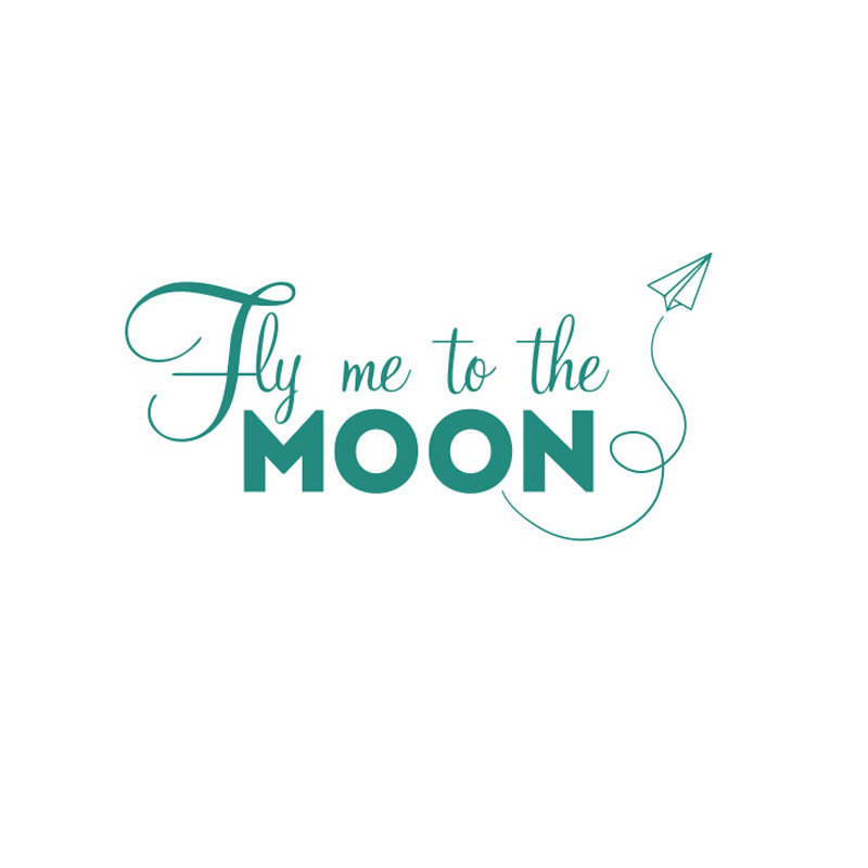 Wall Decal, Aqua Green, Large