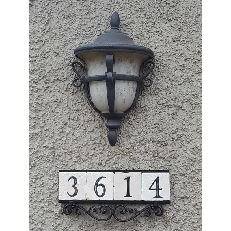 NACH Geogia 1-Line Address Plaque Frame | Wayfair