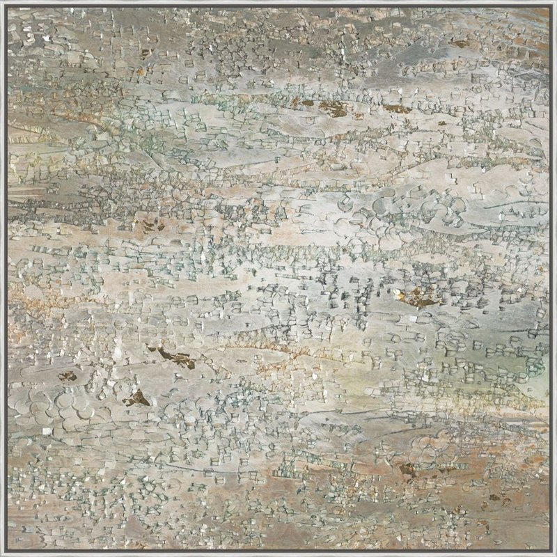 Gray Star Saphire 2 Print by Art House Studios, 30" H x 30" W x 2" D
