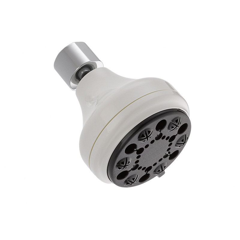Pomme de douche réglable multi-fonctions Universal Showering, Blanc