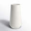 Becker White 12'' Porcelain Table Vase