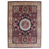 Hand Knotted Wool Area Rug