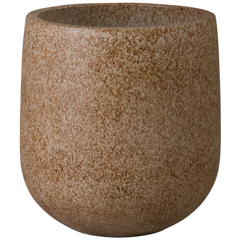 Opus Terrazzo Moss Terrazzo Round Planter, 22" H x 20" W x 20" D