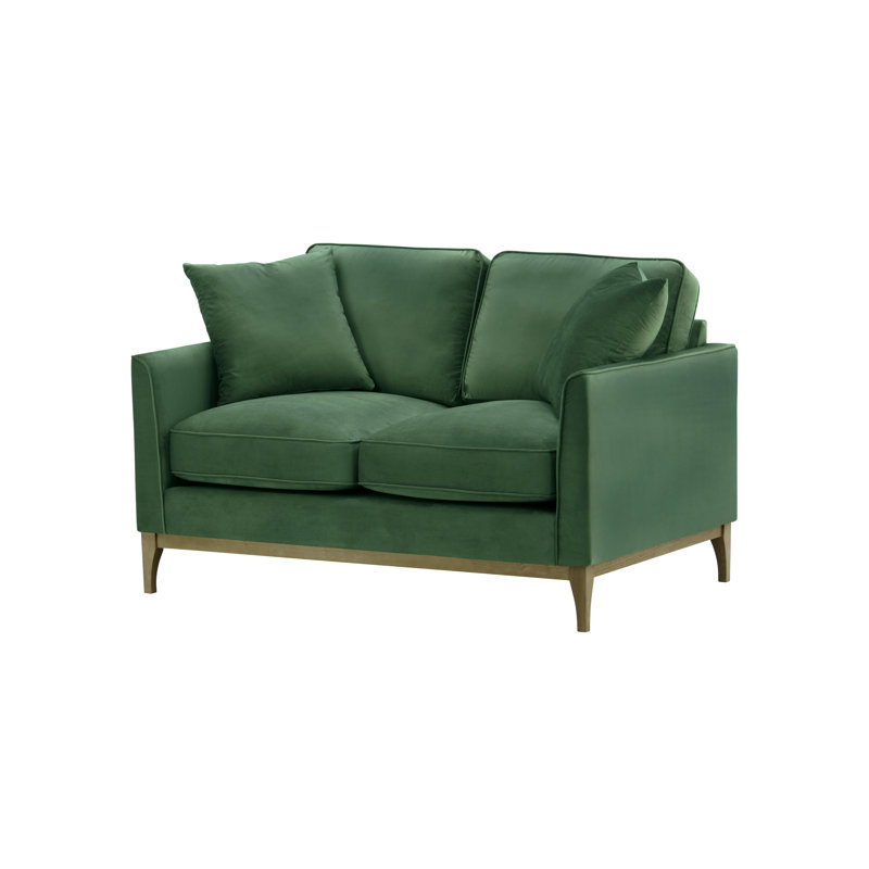 Jaaron Loveseat, Brown, Green, 2