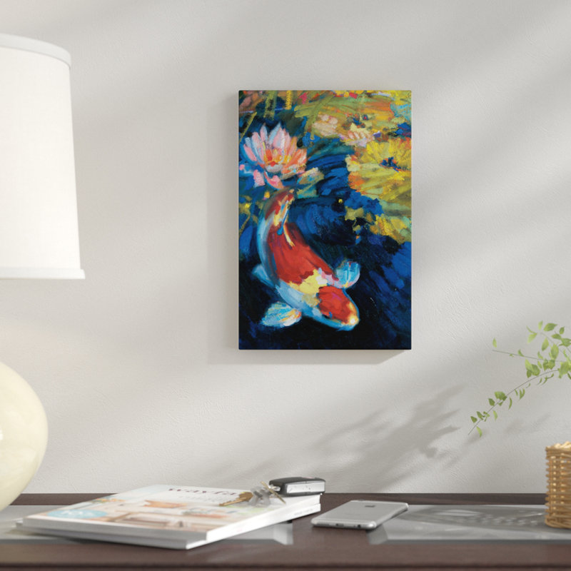 «Asian Serenity I», impression sur toile, H 12 po x l 8 po x P 0,75 po, Toile tendue, Pas de tapis