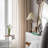 Rustic Floral  Semi Sheer Cotton Linen Blend  Drapes Curtain(2 Pieces)-1734772234