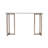 Leddy Tempered Glass Writing Desk